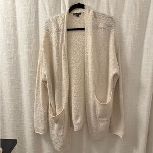 Wild Fable Cream Open-Front Cardigan
